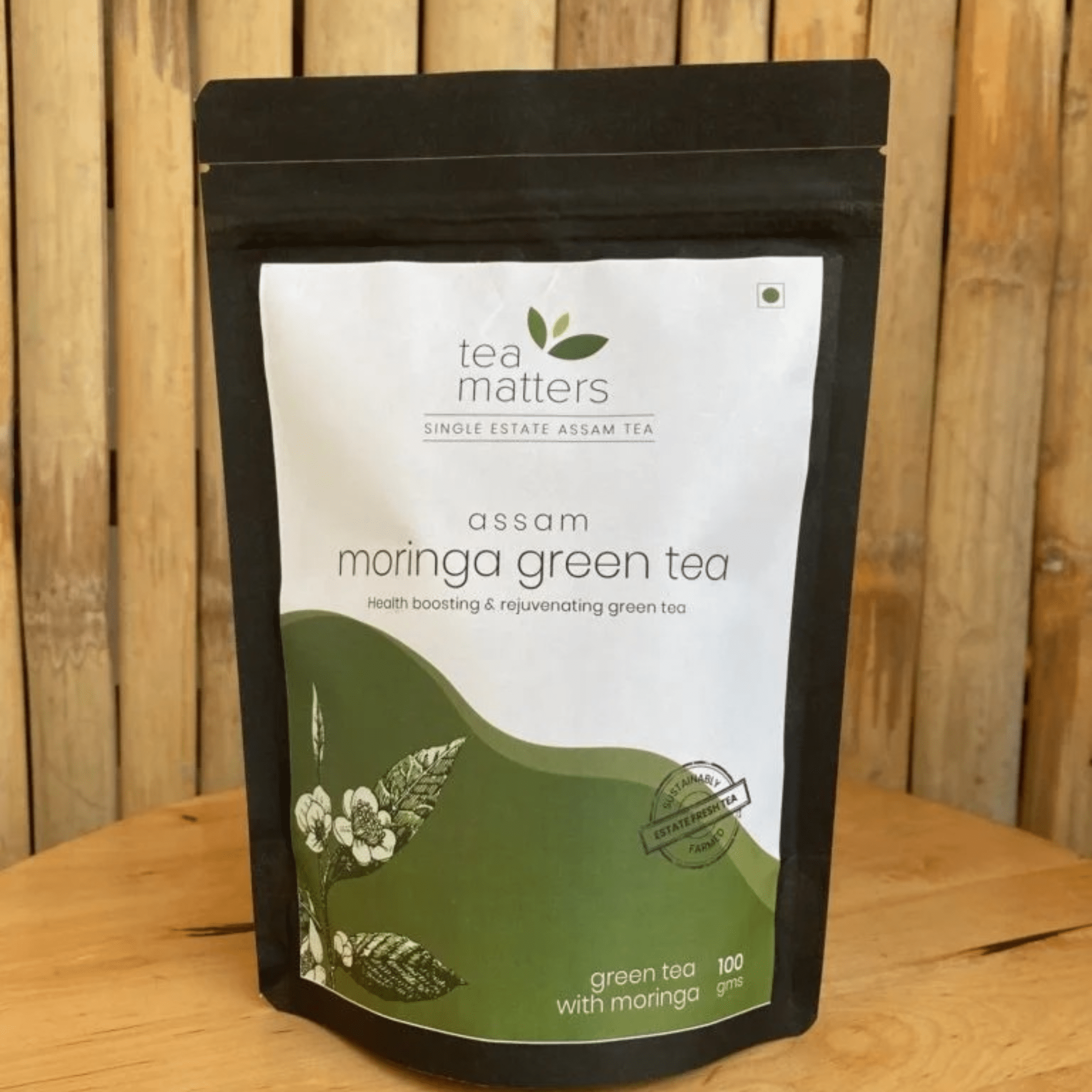 Moringa Green Assam Tea